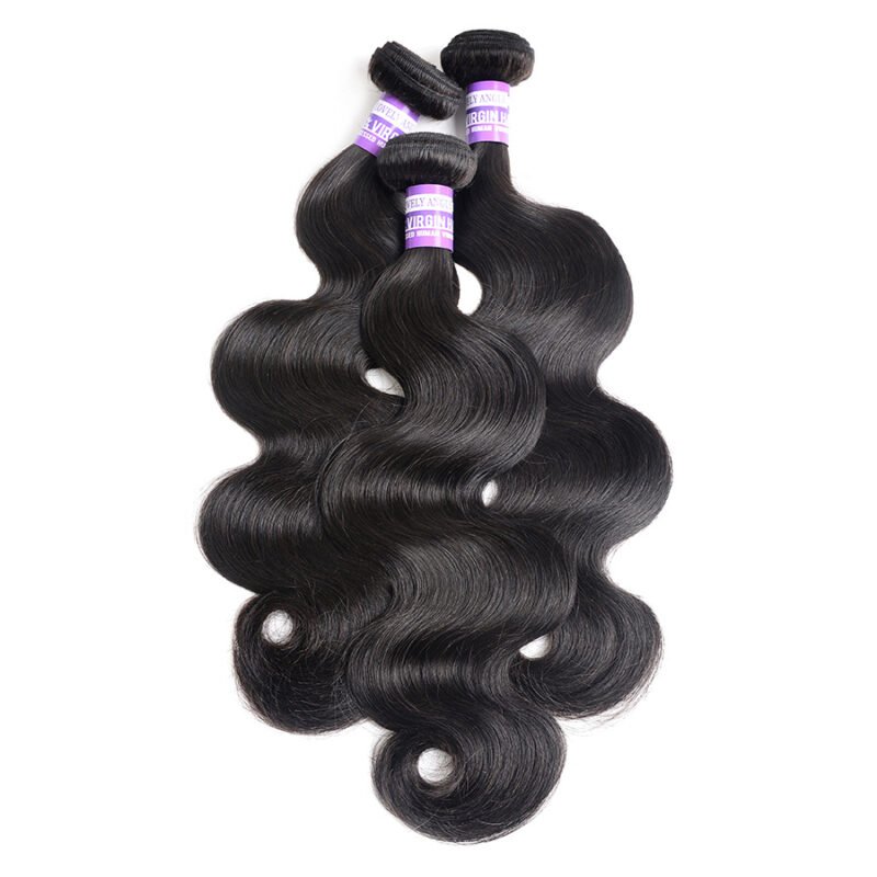 100g Human Hair Weaves Body Wave Hair Weft 10 A Grade - Image 2