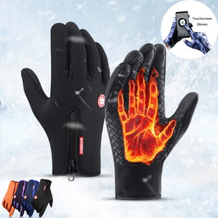 Winter Touch Screen Sports Gloves – Your Warm, Waterproof Companion