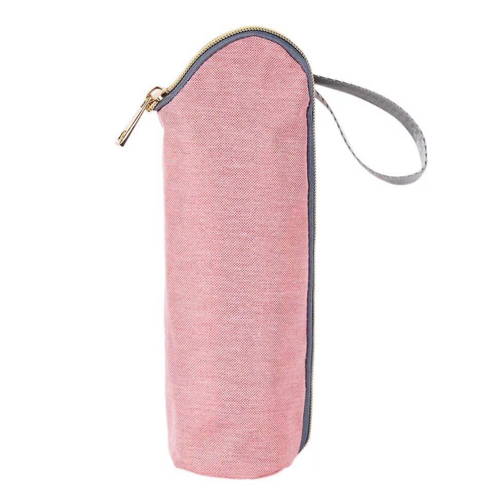 Baby Feeding Milk Bottle Milk Warmer Insulation Bag - Pink
