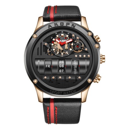 Racer Edge Men Wrist Watches - Black
