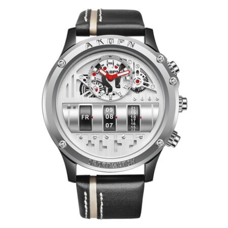 Racer Edge Men Wrist Watches - White
