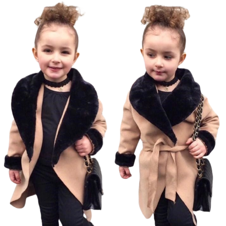 Toddler Faux Fur Coat A Blend of Comfort and Style for Your Little Fashionista