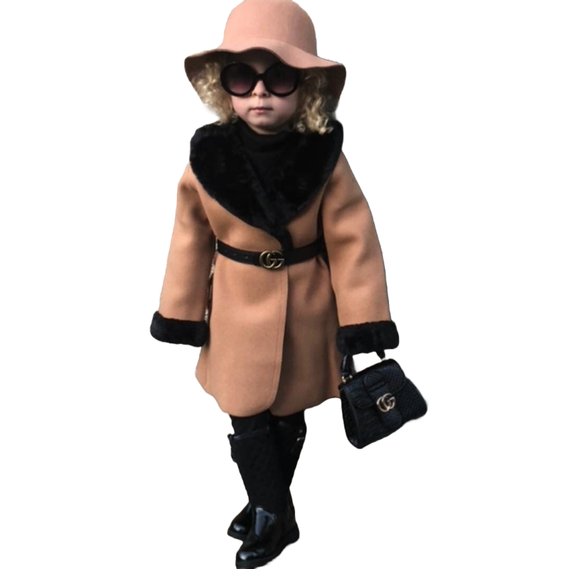 Toddler Faux Fur Coat A Blend of Comfort and Style for Your Little Fashionista