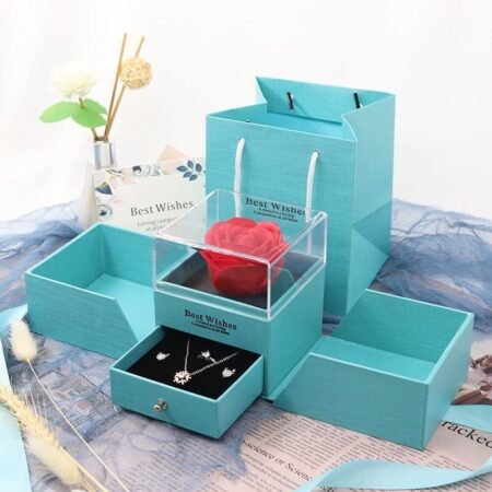 Enchanted Rose Jewelry Box Set