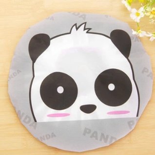 Adjustable Waterproof Baby Shower Cap Safe & Comfortable Bath Time - Panda