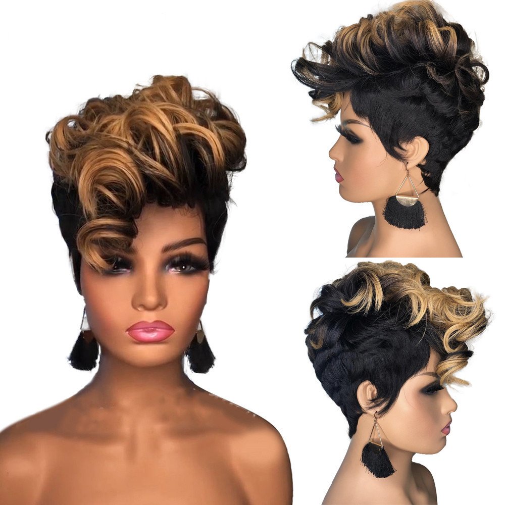 Versatile Small Curly Hair Wig