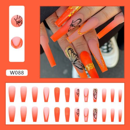 Finished Product Detachable Nail Polish Patch - W088