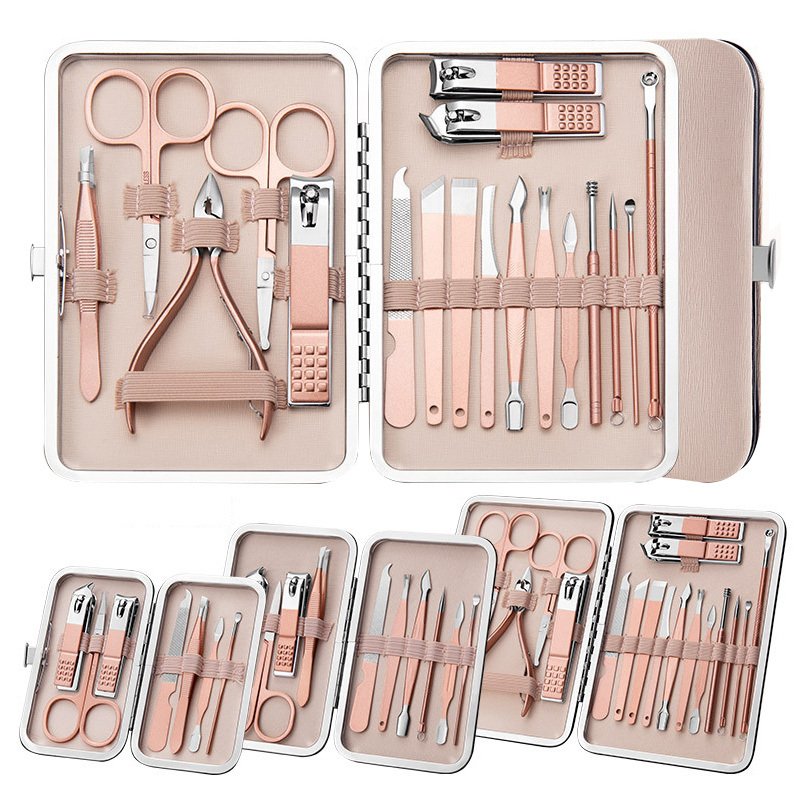 Luxury Stainless Steel Manicure and Pedicure Kit