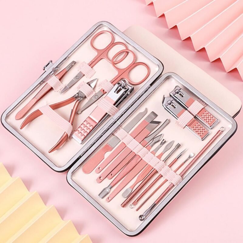 Luxury Stainless Steel Manicure and Pedicure Kit - Image 2