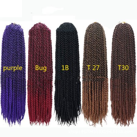 Senegalese Twist Crochet Hair Extension - 1B