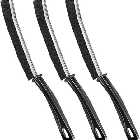 Durable Grout Gap Cleaning Brush - Black Three Pack