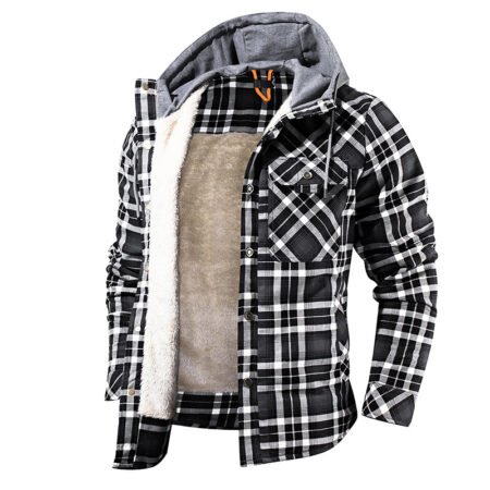 Men Warm Jacket Fleece Lining