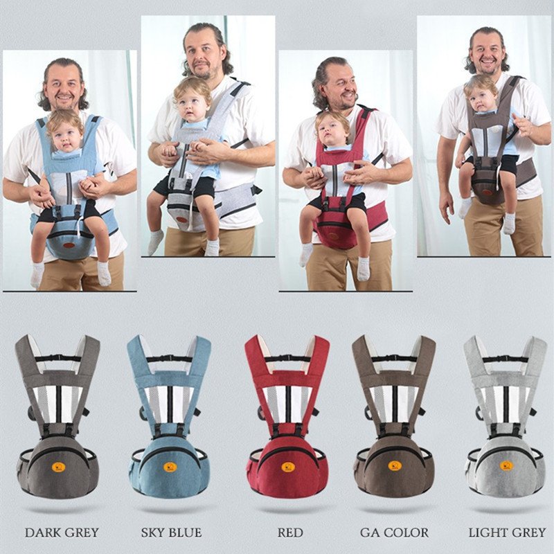 Ergonomic Baby Carrier Waist Stool Comfort and Support for Parent and Child