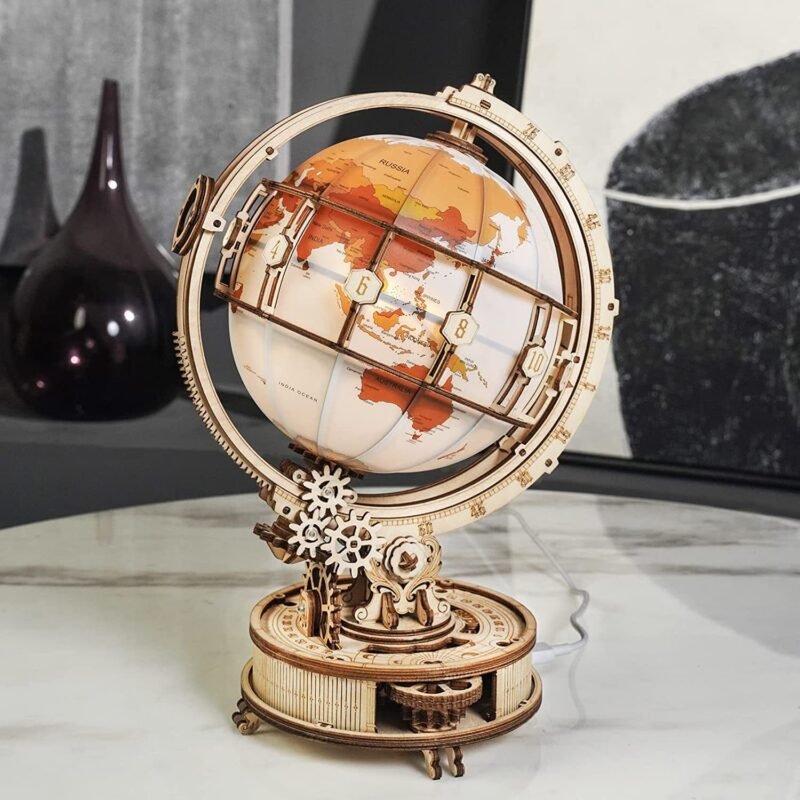 Steampunk-Inspired Rokr Luminous Globe - Image 7