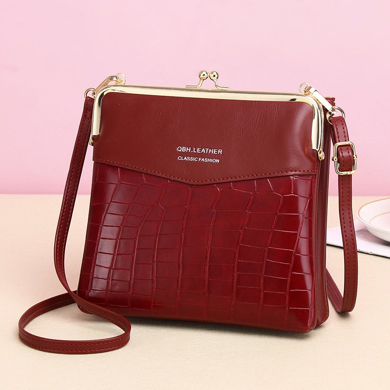 Versatile Mid-Length PU Leather Bag