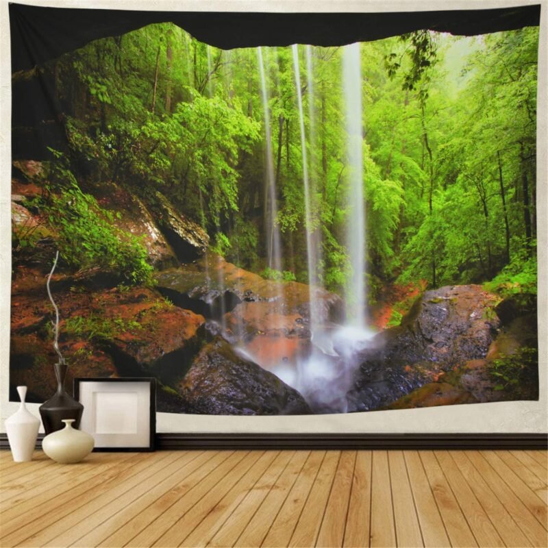 Beautiful Natural Forest Large Wall Hanging Hippie - Image 2