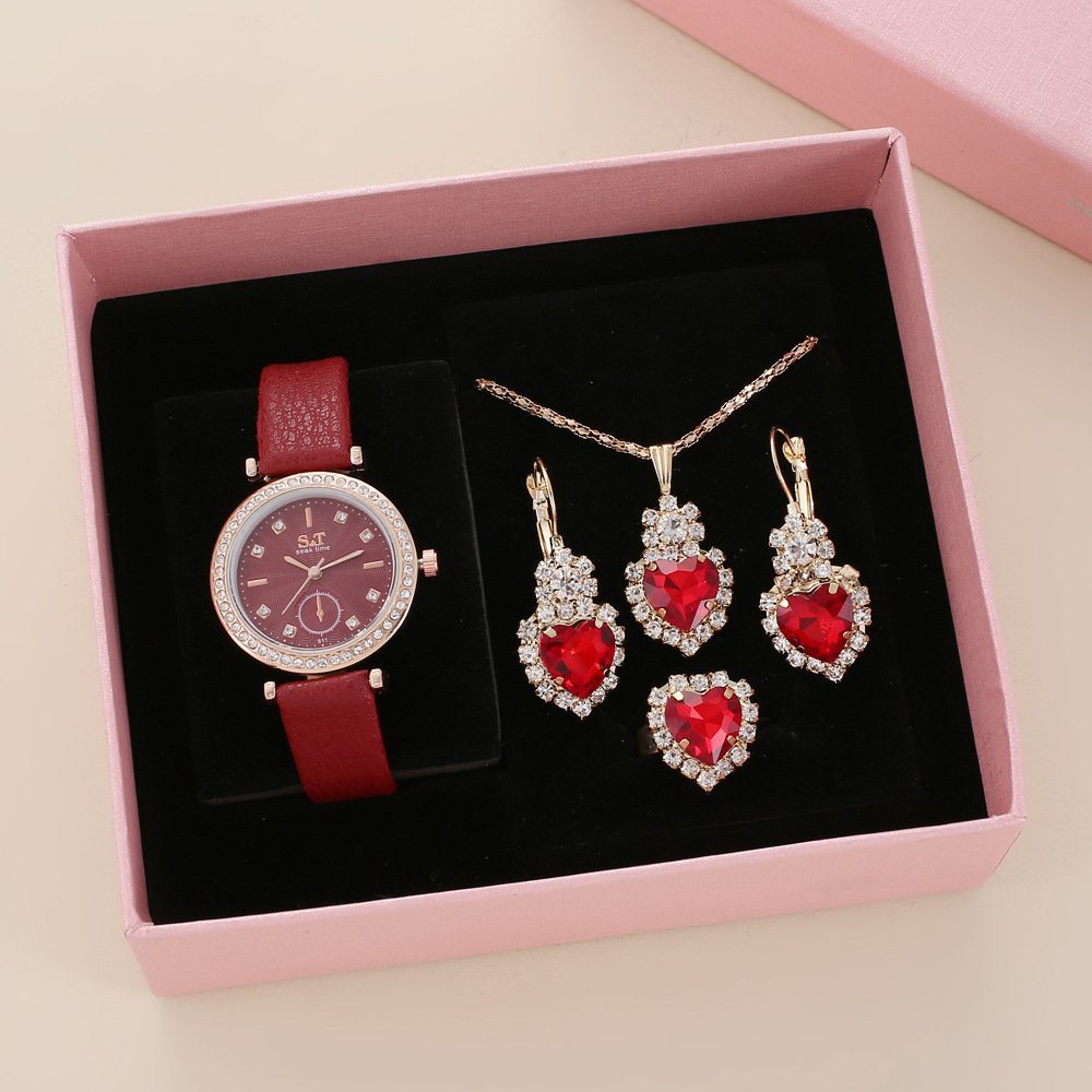 Elegant Timeless Jewelry and Watch Set