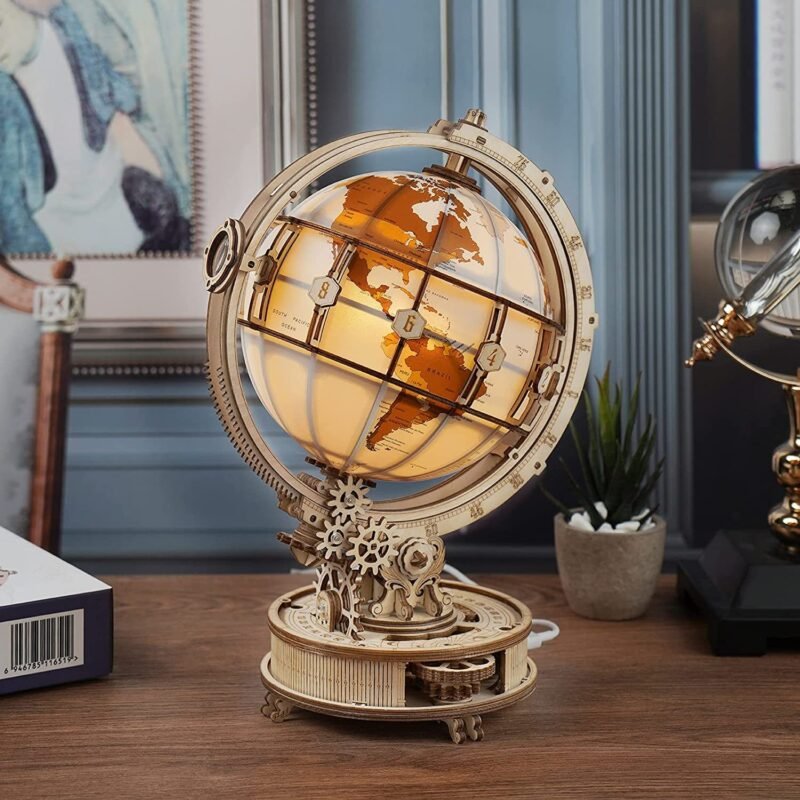 Steampunk-Inspired Rokr Luminous Globe