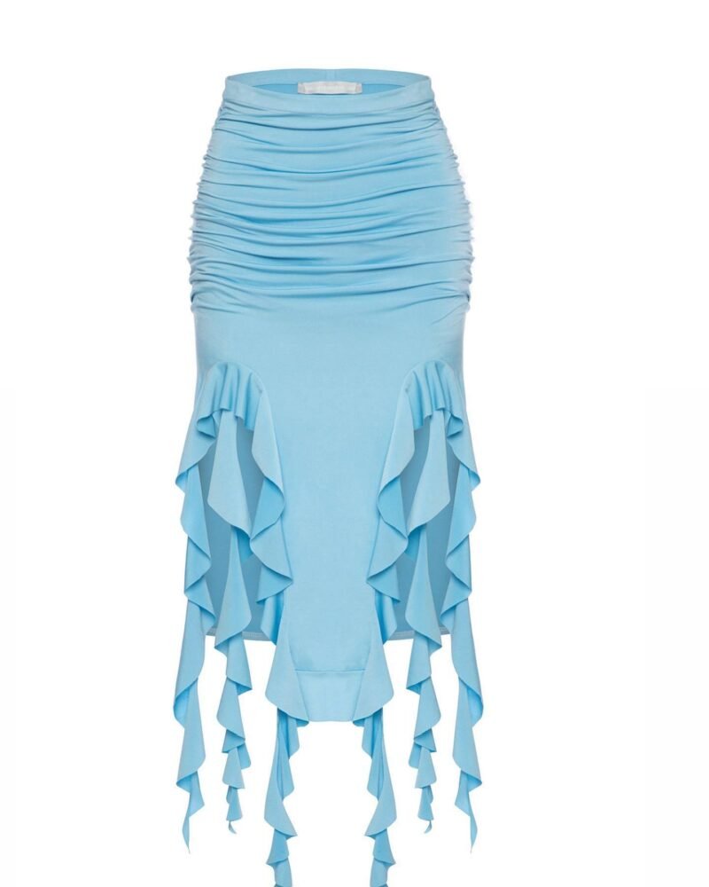 Tassel Mid Skirt Jellyfish Lace Tight Fashion - Image 8