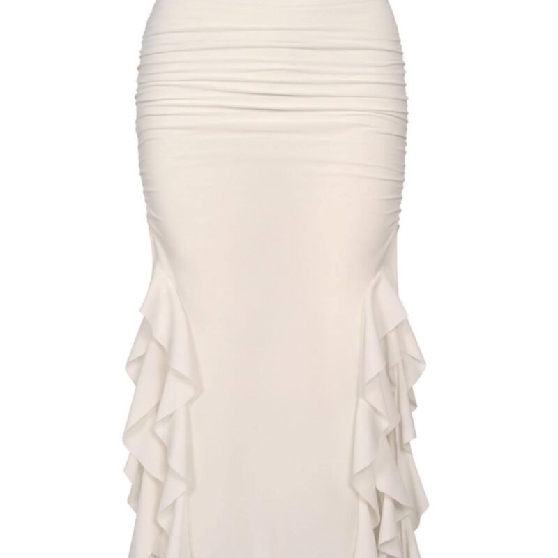 Tassel Mid Skirt Jellyfish Lace Tight Fashion - Image 4