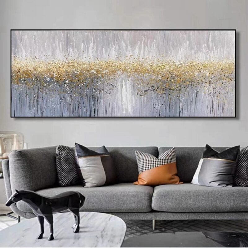 Premium Canvas Artwork Modern Decor Oil Painting Unframed