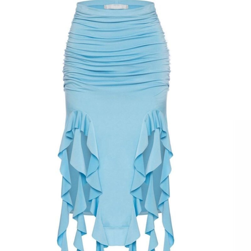 Tassel Mid Skirt Jellyfish Lace Tight Fashion - Image 7