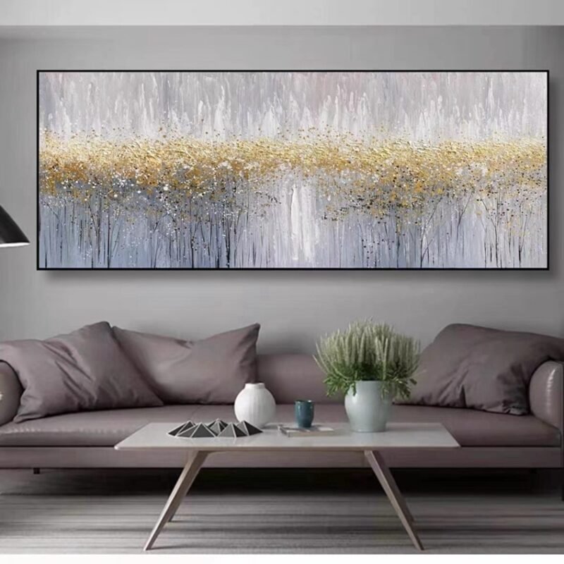 Premium Canvas Artwork Modern Decor Oil Painting Unframed