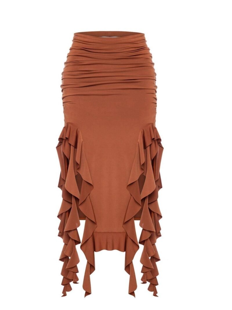 Tassel Mid Skirt Jellyfish Lace Tight Fashion - Image 6
