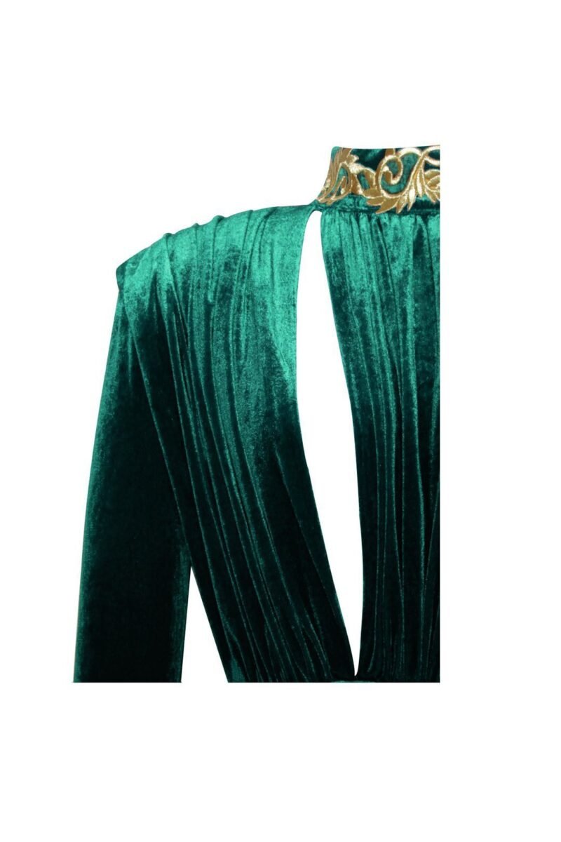 High Slit Evening Gown Velvet Enchantment - Image 8