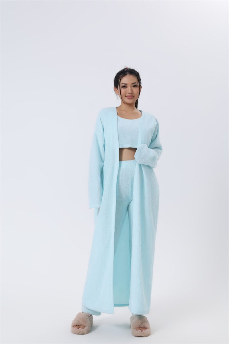 Cozy Chic Soft And Fluffy 3 Piece Lounge Set Elegance Meets Comfort