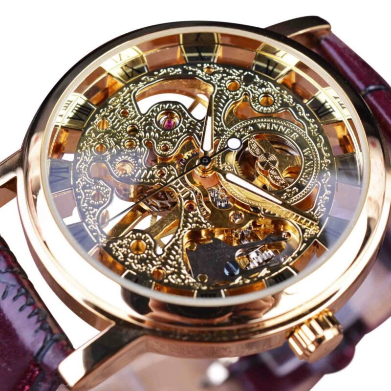 Exquisite Mechanical Transparency Watch: A Masterpiece of Time