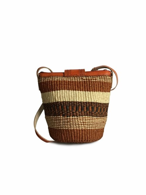 Kikuyu Traditional Handwoven African Crossbody Tote Bag